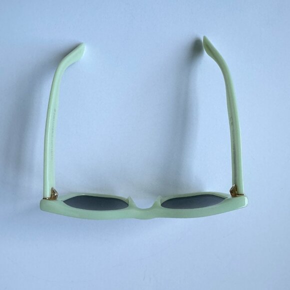 Super by Retrosuperfuture Silver Mirrored & Mint Sunglasses - Picture 4 of 8